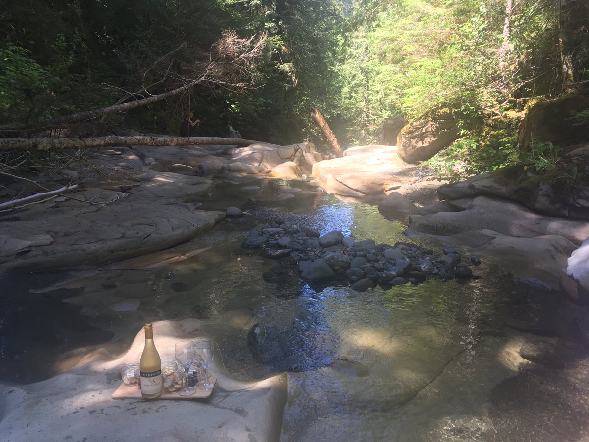 JaneCStevenson's tweet photo. Taking a break at swimming pot holes via @islandjoyrides @hellobc ⁦@TourismVI⁩ https://t.co/SiuqBRuE1C