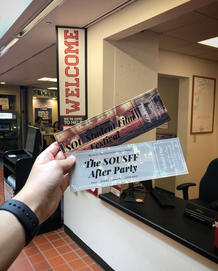SOUSFF's tweet photo. Tickets are on sale NOW at the SU Info Desk! 👀 #SOUSFF19 
If you buy at the desk:
Screening ticket: $3
Screening &amp; after party: $5

If you buy at the door of the event:
Screening: $5
Screening &amp; after party: $7 https://t.co/Dahetq8pcT