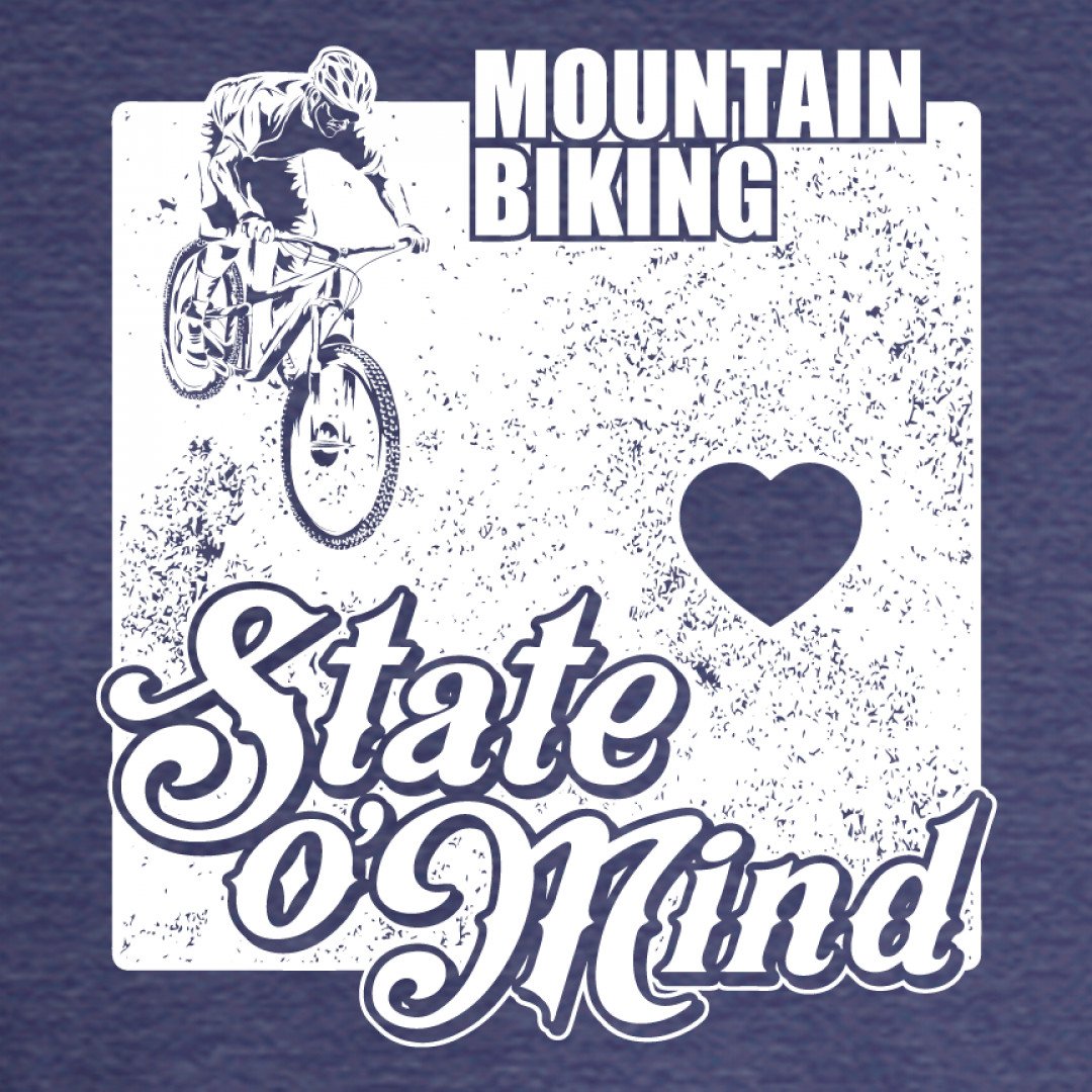 mystateomind's tweet photo. Love Mountain Biking? https://t.co/KUILrDKznc Pick your state &amp; #ShareWhatYouLove w/ our super-soft, 100% cotton &amp; cotton blend tees. #fashion #style #mountainbiking #mtb #bike #biking #bikelife #cycling #stateofmind #lovewhereyoulive #liveoutdoors #outdoors #adventure https://t.co/dEKGXYvMIN