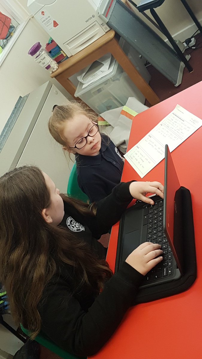 beattie_arlene's tweet photo. Class 2 supported Class 1 this afternoon to type up their learning statements using Google docs. They all worked very hard. I was very impressed with their typing skills. @daviotprimary
#WorkingTogether #TeamDaviot #ThisIsHighland #ReportTime https://t.co/bUGNb7wPSR