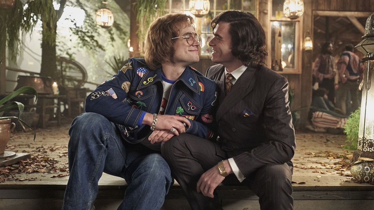 Pressparty's tweet photo. Richard Madden chats #Rocketman on #GMA today https://t.co/mil8oAS9rm https://t.co/9Jq6AGuWHz