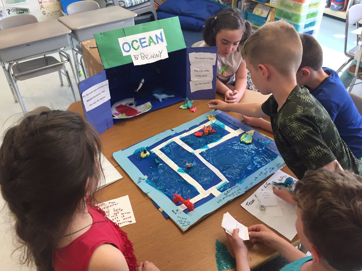 FordsFriends's tweet photo. We had a blast sharing our habitat projects at our #PBLexpo! Awesome work second graders! #ttugr2 #TTUchat https://t.co/zW17Wv86dm