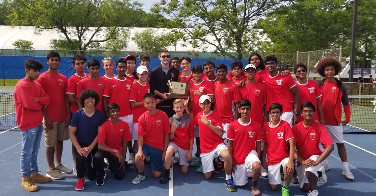 Lawrence Boys Tennis 2019 Group II State Champions! #CardinalPride @dadamltps @LTPS1