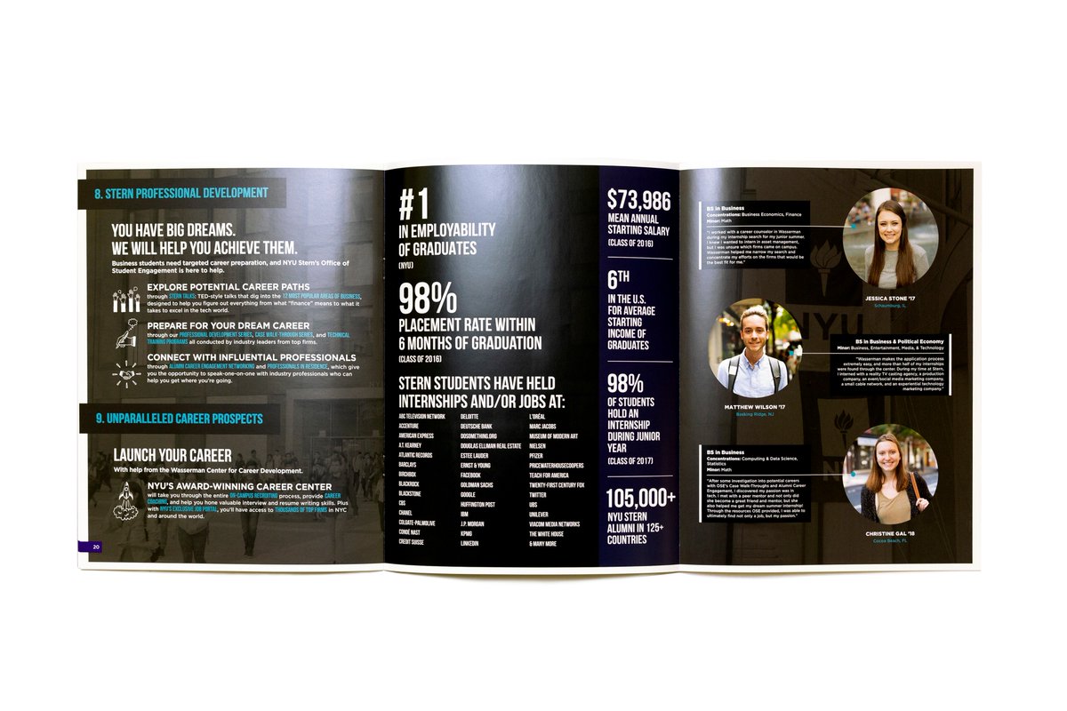 VSEENdotcom's tweet photo. Booklet designed by VSEEN for @nyustern.
#beseenwithVSEEN
.
.
.
.
.
#NYU #NYUStern #pastwork #beseenwithVSEEN #WhyNYUStern #print #booklet #newyork #nyc #creativebooklet #desktop #design #media #animation #stopmotion #photography #videography #clientwork #wednesday https://t.co/DkkxEwxmCA