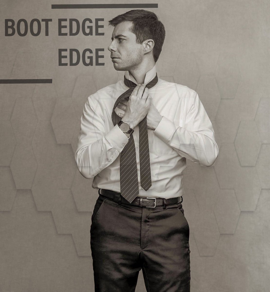 Eddie_Mejia's tweet image. He’s bringing sexxy back @PeteButtigieg @Chas10Buttigieg #BootEdgeEdge