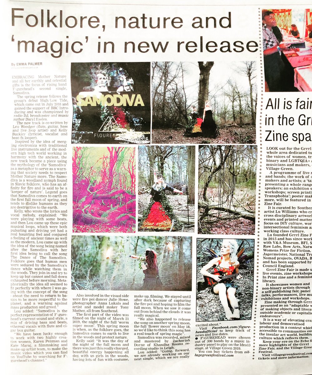 Thanks to Emma Palmer for featuring us in <a href="/Essex_Echo/">Essex Echo</a> today! #NewMusic #NewMusicAlert #loopartists #novation