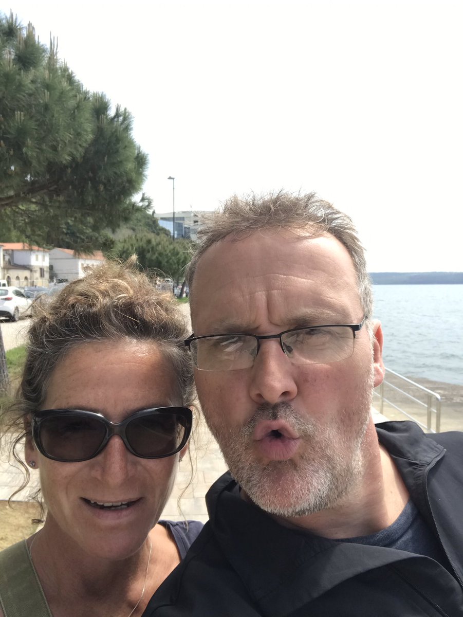 CentenaryHGK's tweet photo. Another fantastic day on the coast Walked along to Potorož had some lunch and walked back then after a siesta back down to the seafront for a wonderful supper &amp; wine 🍷👍😎 #mumanddad #amazingplace https://t.co/duw8BXdomH