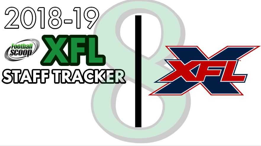 CoachSamz's tweet photo. The official XFL #StaffTracker
https://t.co/ui18bgnpLG https://t.co/HdQTGyPT4j