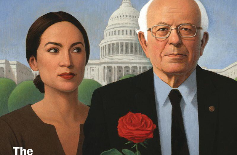 GinaGenochio's tweet photo. The unintentionally comic cover of 'The New Republic's May issue! https://t.co/eQbXhda0Us