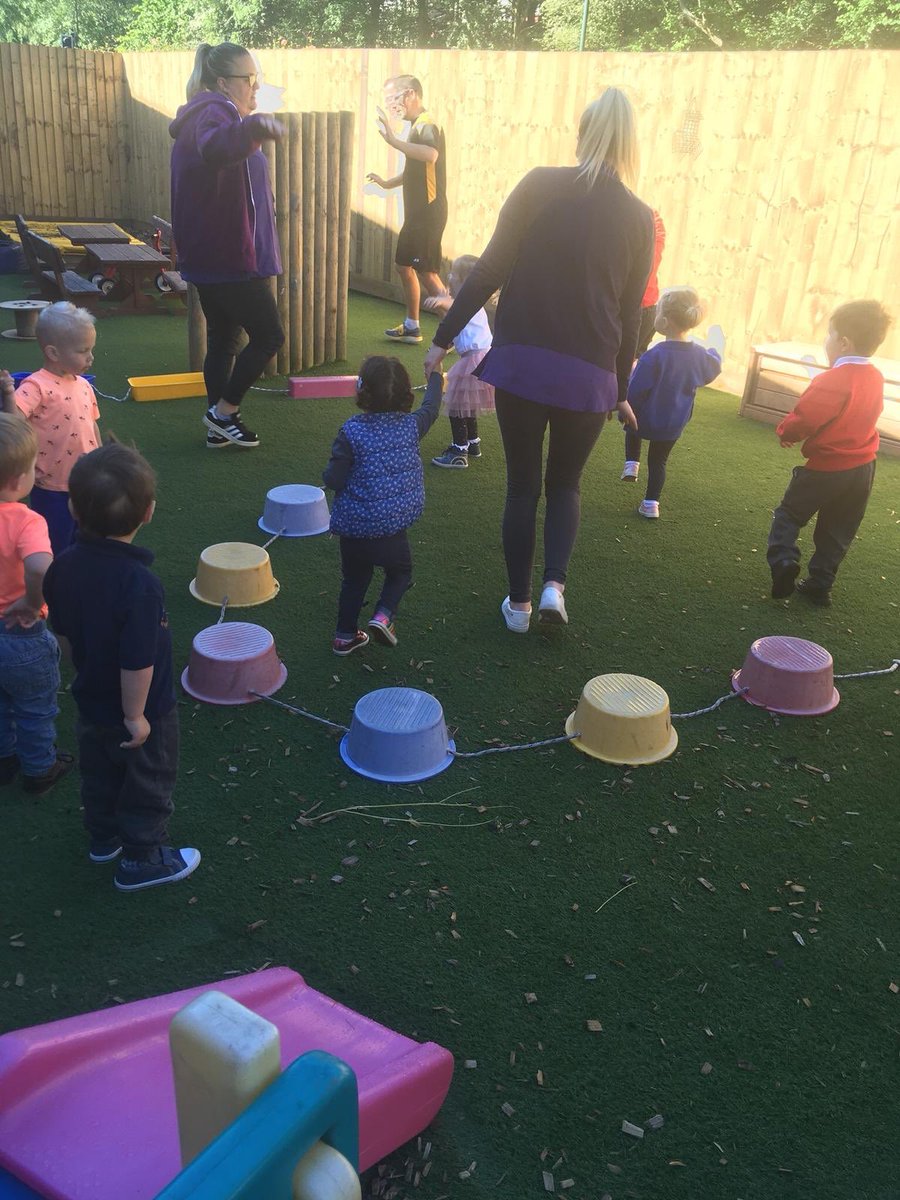 This week at Jack & Jill’s Playgroup we’ve had great fun practicing our #hopping #skipping #jumping #balance and  #listening pretending to be pirates on the #1stthousanddays project  @Aneurinleisure @BGInspire @GarethWinmill 
#positiveexperiences #finemotorskills #beststart