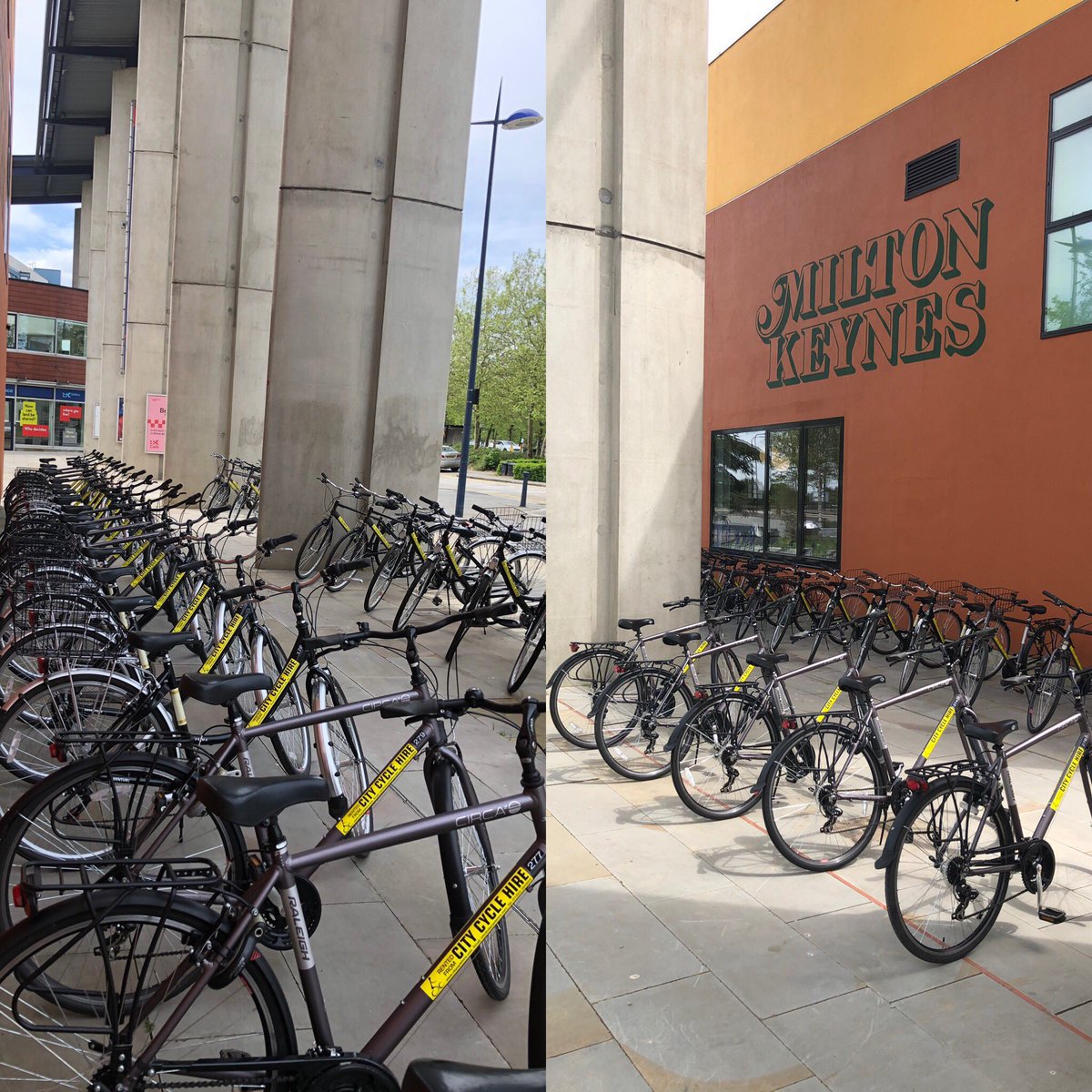 Big ride event today in Milton Keynes for an urbanists conference. Bring on tomorrow! #bikeeventsuk