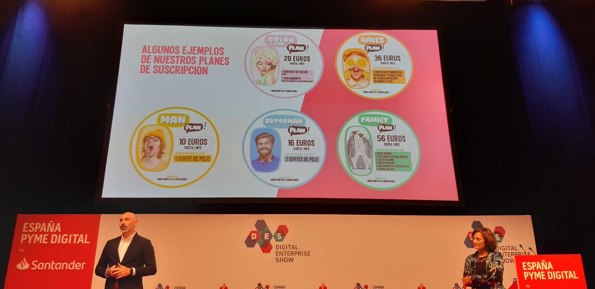 ab_anuska's tweet photo. Feliz por haber participado en el #DES2019, junto a Kiko Medina de @OMCpeluqueria hablando de La Revolución de la Economía de Suscripción. Gracias @kikomedinaomc por compartir tu experiencia! Gracias @DES_show, @SanEmpresas_es por la invitación  y por este gran evento.@SSTRATEGY4 https://t.co/eX6qPKMhLS