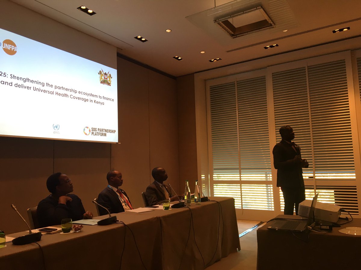 Rubenvellenga's tweet photo. @SicilyKariuki: “The government of #Kenya is committed to deliver #UHC in the Country”

#SDGPartnershipPlatform &amp; partners are proud to support this journey towards #HealthForAll.

#ICPD25
#InnovationForImpact
#LeaveNoOneBehind 

@MOH_Kenya 
@KenyaGovernors 
@UNFPA  
@PMNCH 
@wef https://t.co/40opAXXOnY