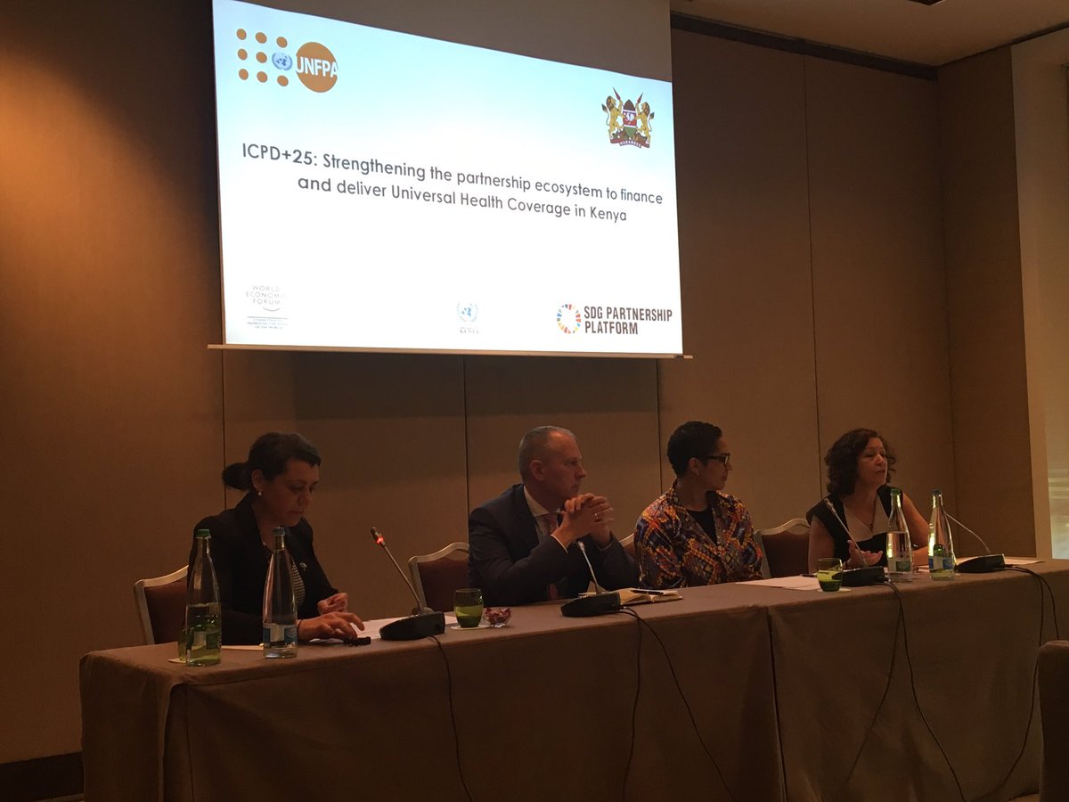 Rubenvellenga's tweet photo. @SicilyKariuki: “The government of #Kenya is committed to deliver #UHC in the Country”

#SDGPartnershipPlatform &amp; partners are proud to support this journey towards #HealthForAll.

#ICPD25
#InnovationForImpact
#LeaveNoOneBehind 

@MOH_Kenya 
@KenyaGovernors 
@UNFPA  
@PMNCH 
@wef https://t.co/40opAXXOnY