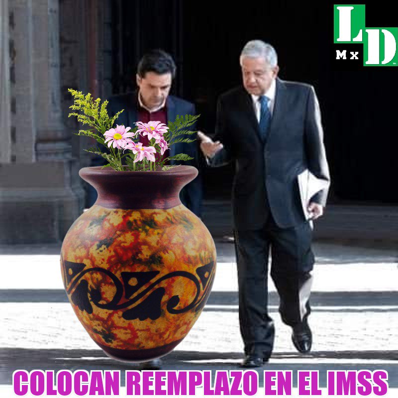 LaDenunciaMx's tweet photo. #UltimaHora
Ya hay reemplazo en @Tu_IMSS https://t.co/qYraoUNqPS