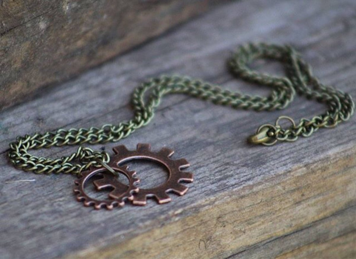 ToadstoolCraft2's tweet image. Excited to share the latest addition to my #etsy shop: Steampunk necklace - cog necklace - antique bronze - bronze cogs - unisex necklace - brown necklace - alternative jewelry - Industrial #jewelry #necklace #steampunk etsy.me/2VUkC2o