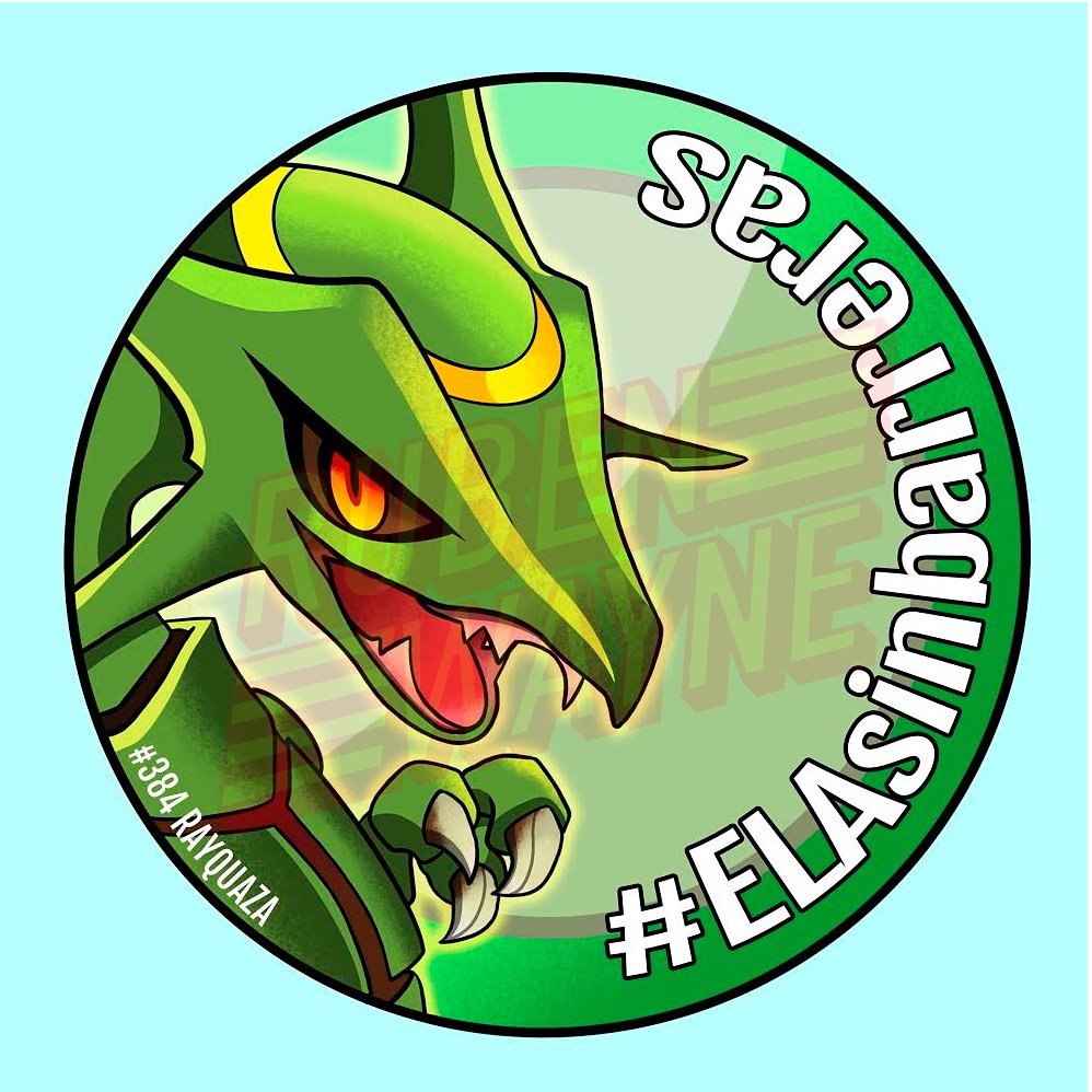 ChapaSolidarias's tweet photo. #ELAsinbarreras
Como ya sabéis este mes es la asociación elegida. 
Dicha asociación nos ha pedido una chapa con los colores característicos de la iniciativa, el VERDE", y hemos pensado que, que mejor para ayudarles, que con el poder de Rayquaza. https://t.co/tjXbGOl6aK