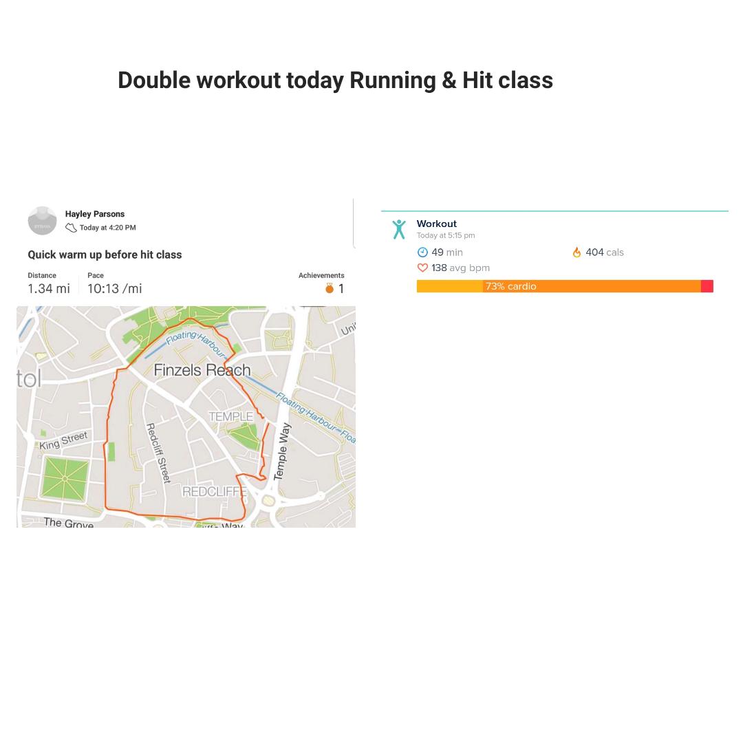 HayleyK230's tweet photo. Double workout tonight determined for the beach body by July #exercise #Determined #running #hitclass https://t.co/pFc2Qz6q8G