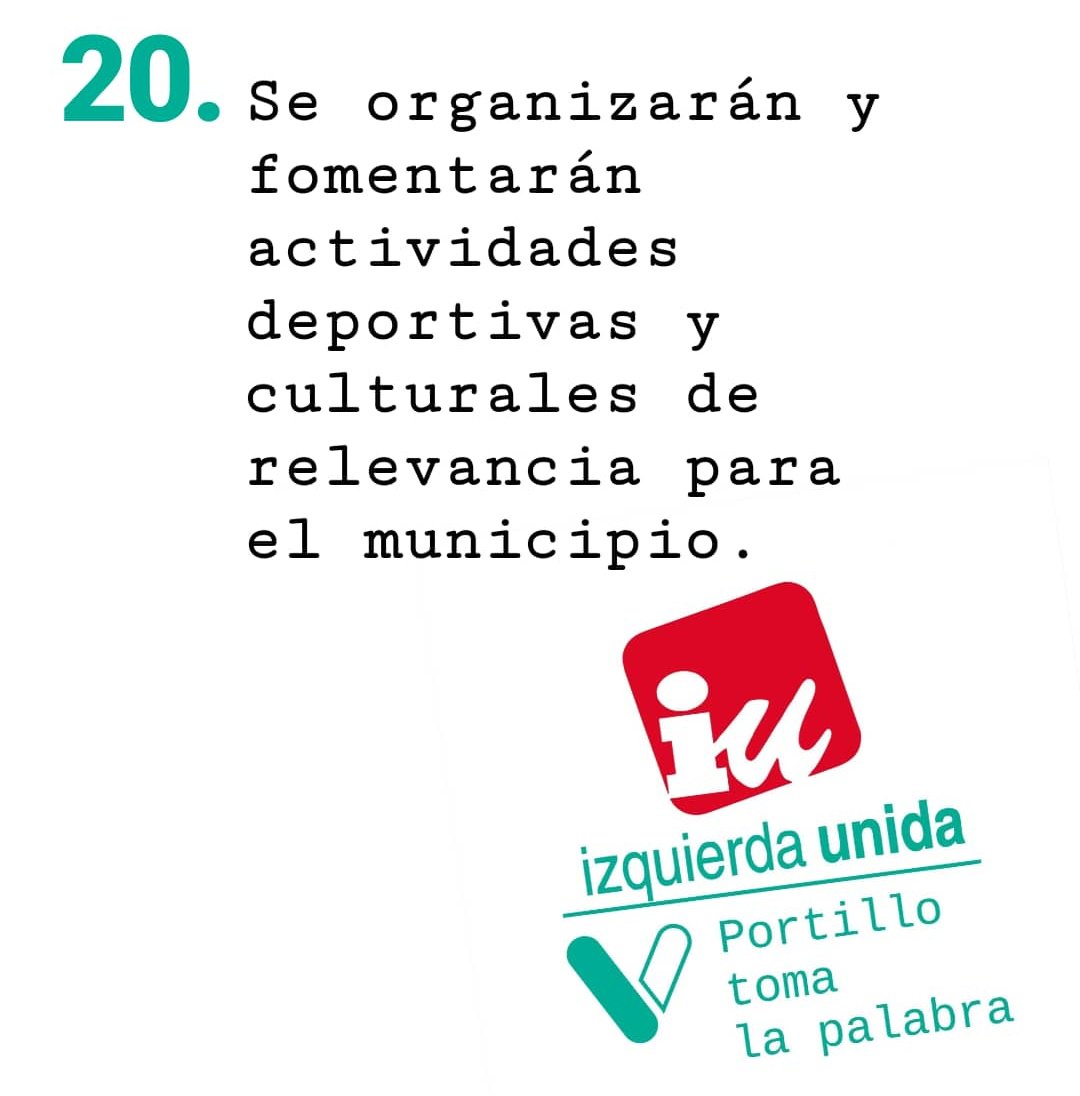 IUPortillo's tweet photo. Una de nuestras propuestas para fomentar el deporte ⛹️‍♀️🤾‍♀️🚴🏻‍♀️ https://t.co/vpDHahXpMC