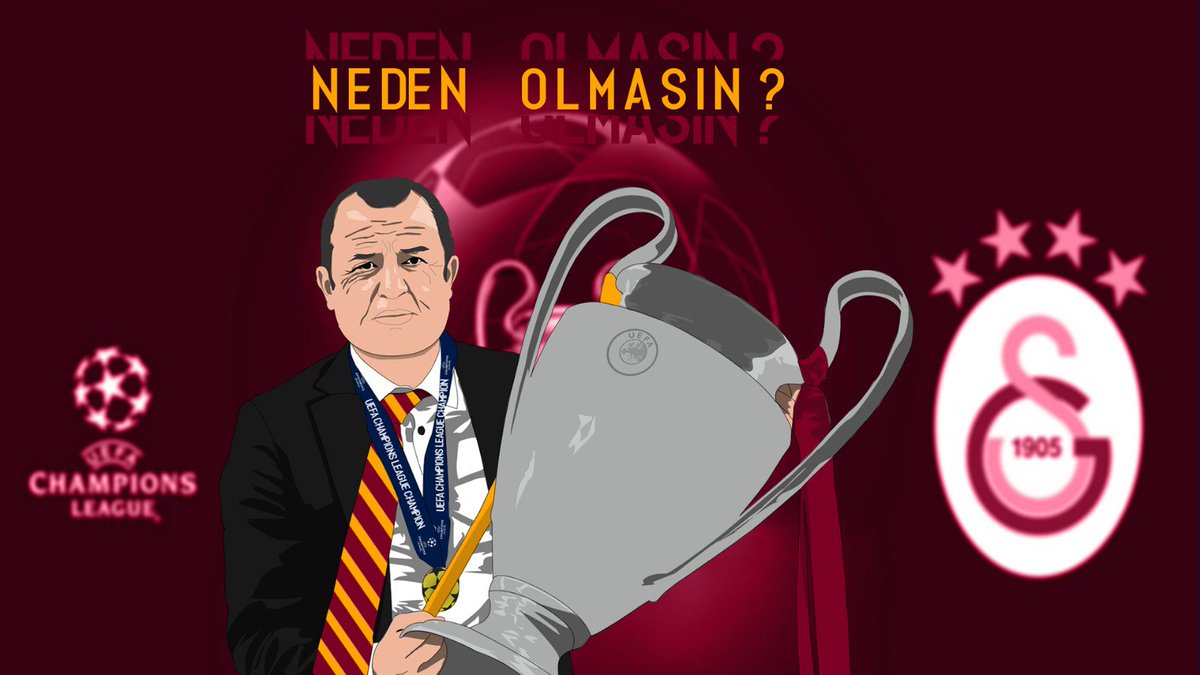 Hocam Galatasaray için 
Yapiyor bu işi biladerler için 
#FatihTerim <a href="/fatihterim/">Fatih Terim</a> <a href="/GalatasaraySK/">Galatasaray SK</a> #Galatasaray 
#nedenolmasin <a href="/ChampionsLeague/">UEFA Champions League</a>