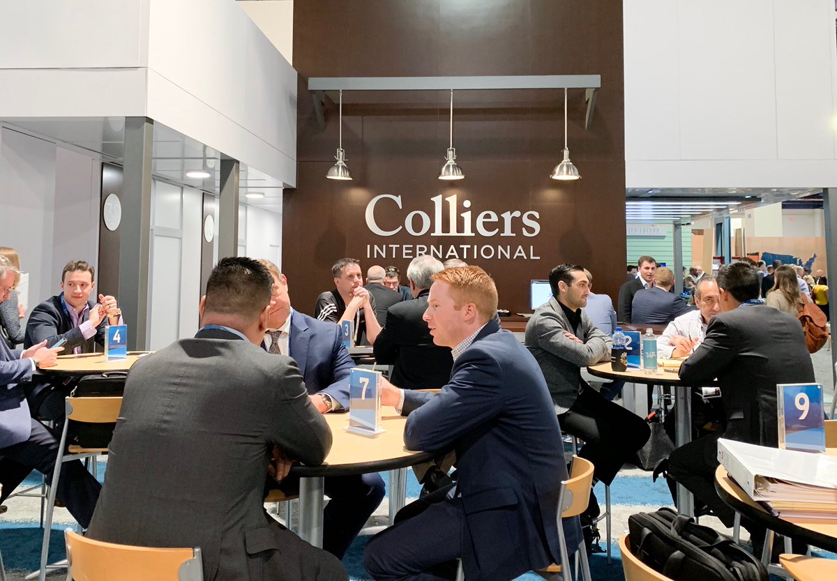 Colliers's tweet image. Another successful #ICSCRECon in the books! Thank you to our #ColliersRetail professionals and clients for a fun week of networking and meetings. @ICSC @ColliersLIVE
