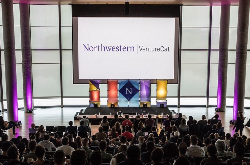 NorthwesternU's tweet photo. Tonight is the night! Livestream #VentureCat2019 to watch student-founded startups compete in five different tracks with a keynote address from @lyft COO @jonmcneill '89. https://t.co/5qSfb0Lk7O @TheGarageNU https://t.co/KSGflBIW0X
