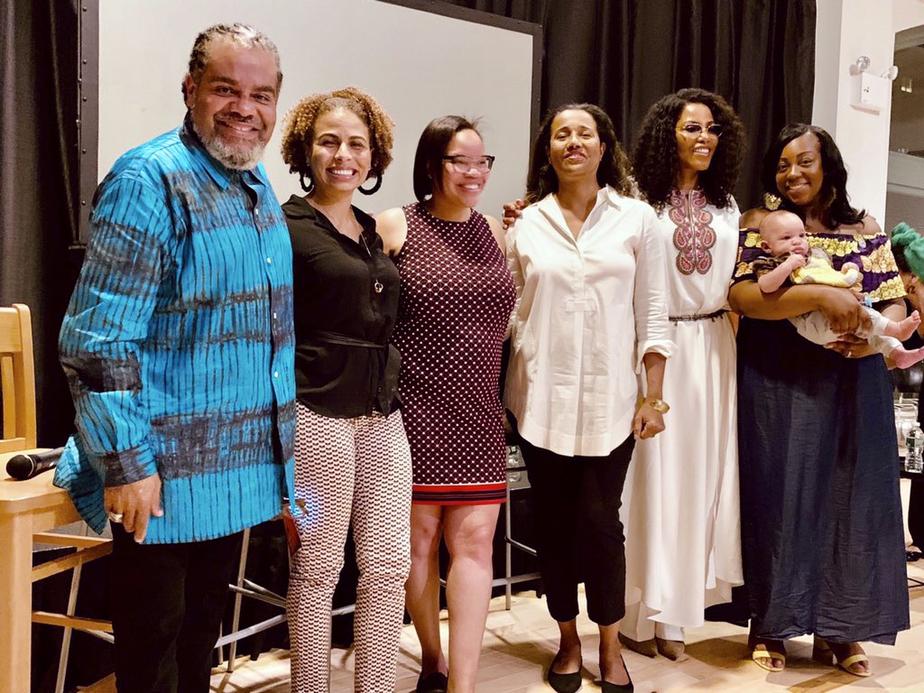 ministter's tweet photo. An inspiring #MalcolmXDay Birthday Celebration on Sunday. And was honored to moderate the #DaughtersOfTheMovement panel @ShabazzCenter https://t.co/s1xRYpMiI5