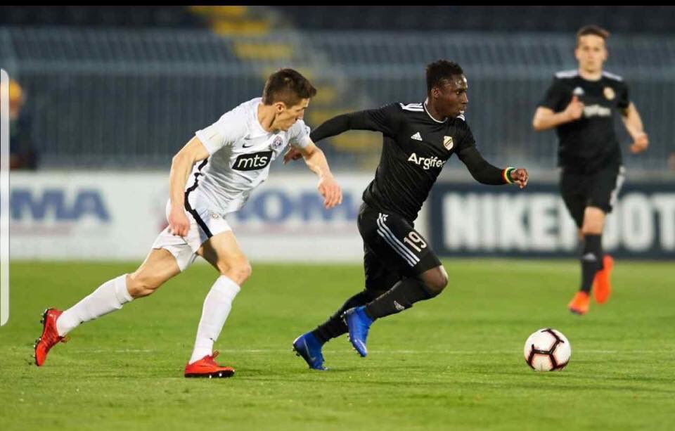 vfootballclub's tweet photo. ๐ฌ๐ญโ
๐
Congratulationsย to our ex-player @Samsamm19972258 for being named in Ghanaโs provisional squad for the upcoming 2019 AFCON.
#ProductOfVision
#Eewo https://t.co/vKa5ovaBvj