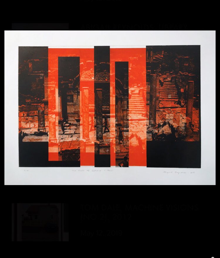 Afterview1's tweet image. Abigail Reynolds ‘Library Displacements’ @CastlefieldGall read our review @Afterview1 #contemporaryart #architecture #review #manchester