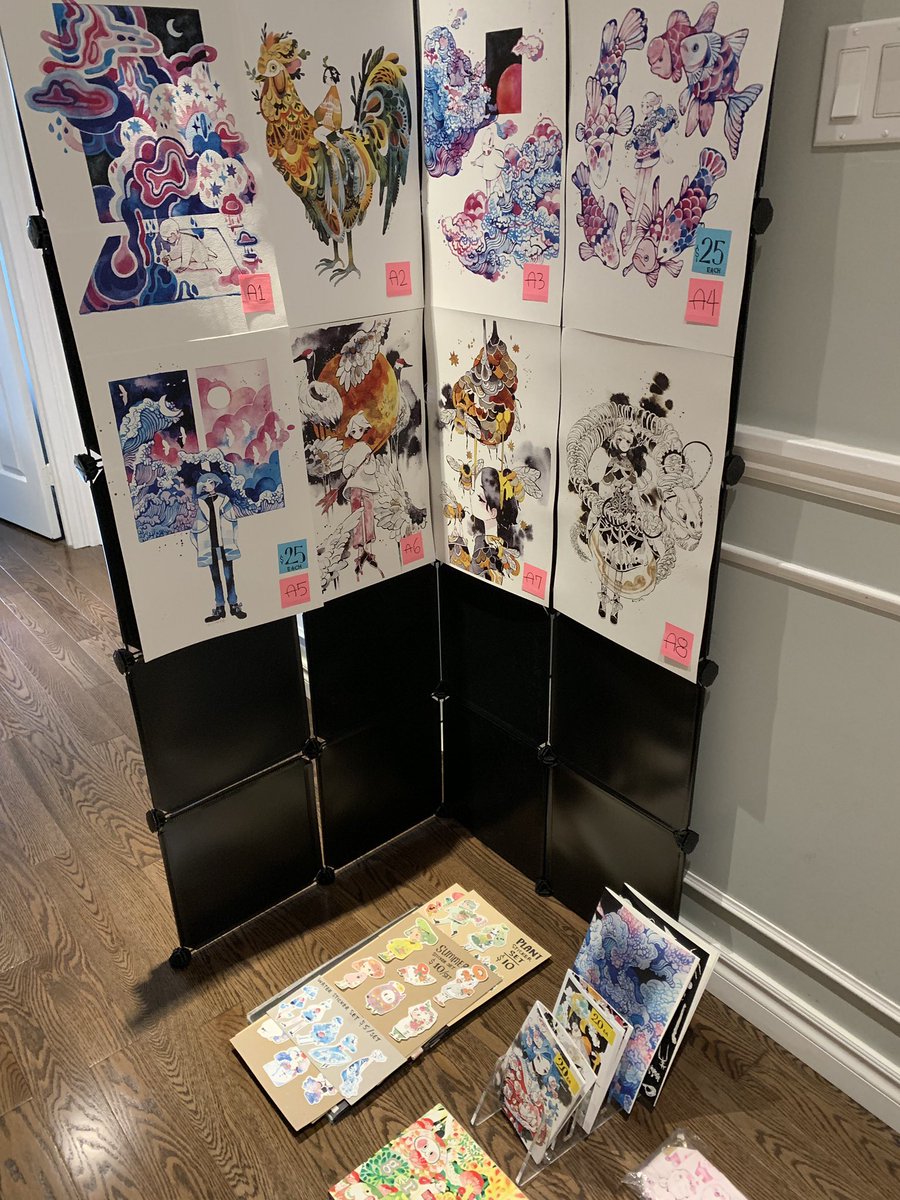 Doing a mock AN display. Will also have originals and goodie bags! 