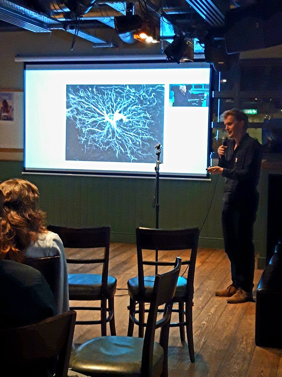 The National Centre for the 3Rs (@nc3rs) on Twitter photo A final pint of 3Rs science this evening as <a href="/Ben_ClarkeUK/">Ben Clarke</a> describes the nervous system's "social network" of different types of cells that contribute to the development of ALS, and how human stem cell models help us study them in more detail than animal models. #pint19 A final pint of 3Rs science this evening as <a href="/Ben_ClarkeUK/">Ben Clarke</a> describes the nervous system's "social network" of different types of cells that contribute to the development of ALS, and how human stem cell models help us study them in more detail than animal models. #pint19