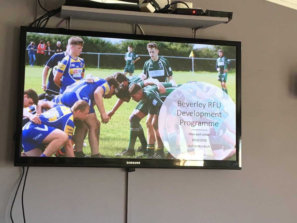 Thanks to <a href="/Beverley_RUFC/">Beverley RUFC</a> for inviting me along to their end of season coaches meeting. 

Great to see so many coaches in attendance after the end of the season and hear lots of success stories from each age group

Bigger and better things to come next season!