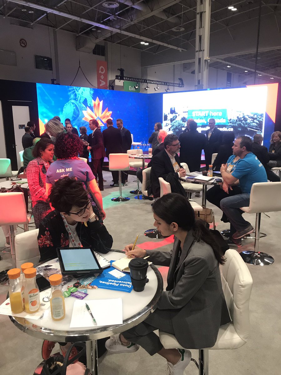 nernathalie's tweet image. Busy day at #CollisionConf with many #CanadaLebanon B2B meetings #TCSatCollision @TCS_SDC @CanadaLebanon #investincanada