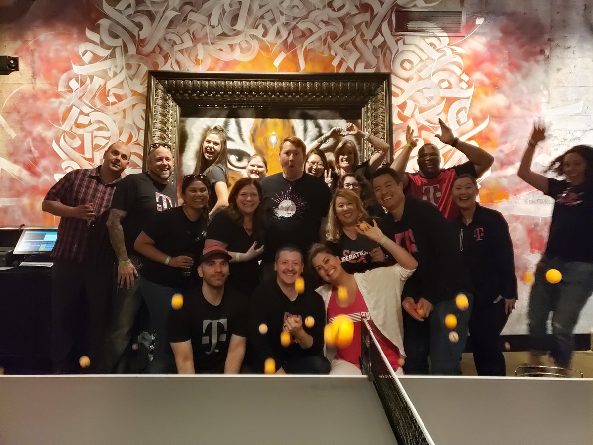 JeannieTmo's tweet photo. Spin Ping Pong #TPROps #tmobile https://t.co/SGsyILLyBw