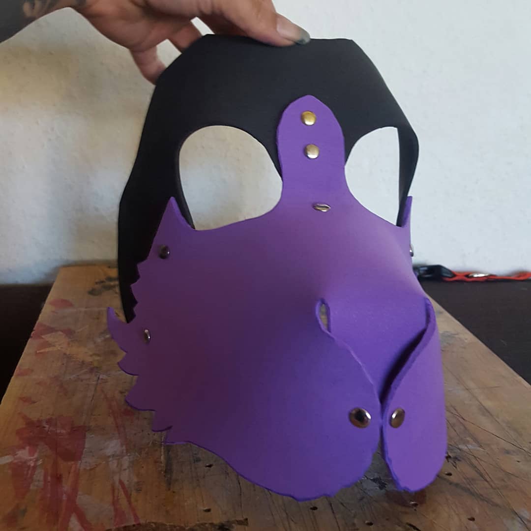chillis_leather's tweet photo. There is something Wolfish going on... 🐺🐾🐾
*prototype*
AWOOOOOOOOOOOO

#petplay #wolfmask #wolfhood https://t.co/sQqLsrOFzM
