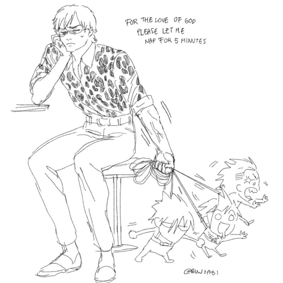 I tried to draw our fave tired mans Ignis bc @heyitsadmira asked me to
It turned out too experimental bc I still can't draw him to save my life 