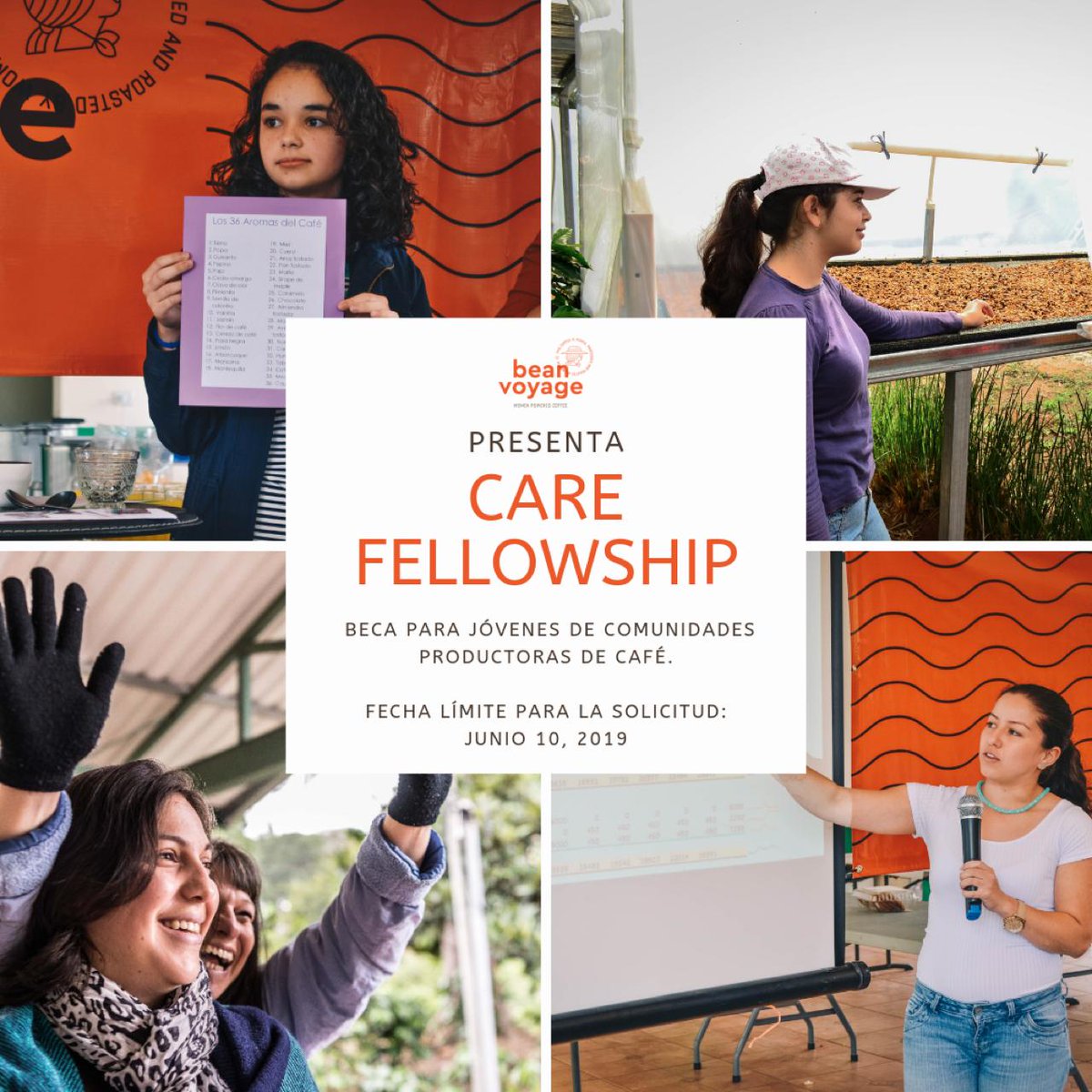 ¿Conoce a jóvenes en comunidades de café de Costa Rica que busquen desarrollar sus habilidades de liderazgo? El Care Fellowship de <a href="/bean_voyage/">Bean Voyage</a> está buscando jóvenes de todo el país para recibir capacitaciones y ser líderes comunitarios. tinyurl.com/y2lvzv4u
<a href="/HivosAmLatina/">Hivos América Latina</a>