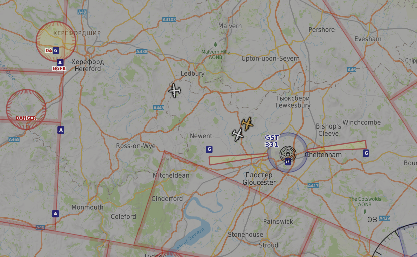5472_nde's tweet photo. TRIO of #RAF and #NetherlandsAF C130s working over Gloucestershire 2031z:
OMEN1 ZH878 C130J
OMEN2 G273 C130H
OMEN3 ZH888 C130J https://t.co/6ixc6YsFUV