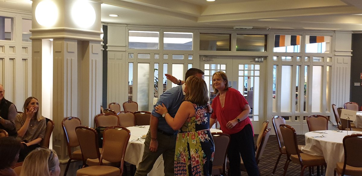 moragdixon's tweet photo. #ScILc18 @SNLynsey getting her ScIL badge after 10months hard work and the journey is just beginning @mcdocherty @TrudiMarshall1 @joannejenkins_ https://t.co/PueTWVPUL5