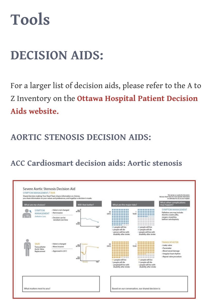 willsuh76's tweet image. Shared Decision Making in #TAVR by @MCoylewright. Will become even more important as we move to low risk #AorticStenosis patients. 
Go to sharedcardiology.org to learn more and links to decision aids. 
#SCAI2019 #TAVR