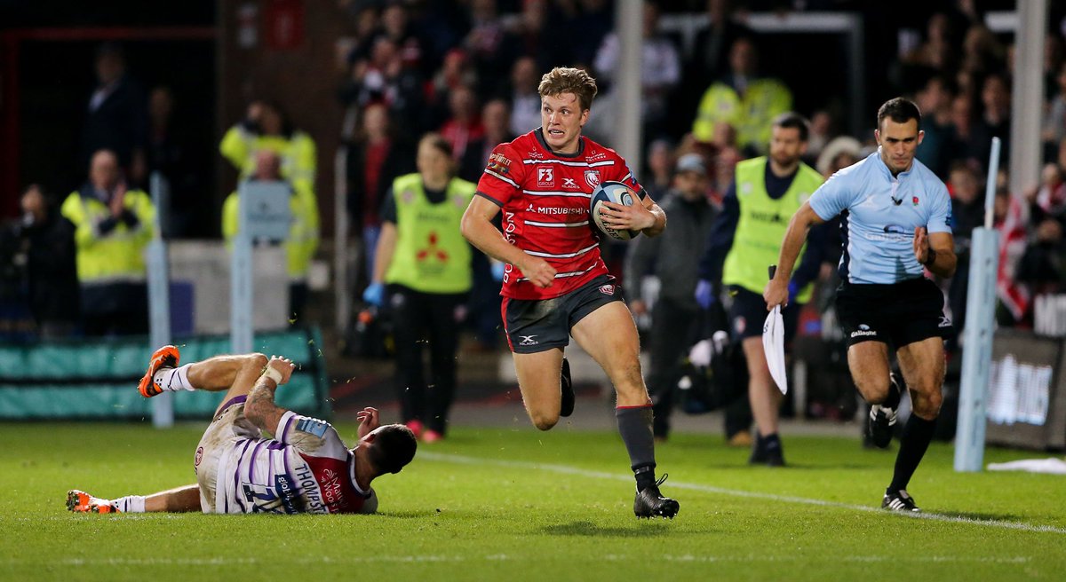 gloucesterrugby's tweet photo. Great news from the @premrugby awards as @thorlo’s long range effort against Leicester is named as the @citizen_watch Try of the Season! https://t.co/9uL1ukzXOU