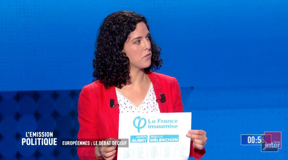 ManonAubryFr's tweet photo. Nous sommes les seuls à nous engager : nous ne formerons aucune alliance avec la droite et les libéraux.

Notre programme est fait de justice sociale, de justice fiscale et d'écologie. Il sera notre boussole.

#LEmissionPolitique https://t.co/OUqTTl5Yz9