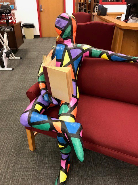The ART students at KJH have once again outdone themselves. Kudos to Mrs. Goins. #KJHpride