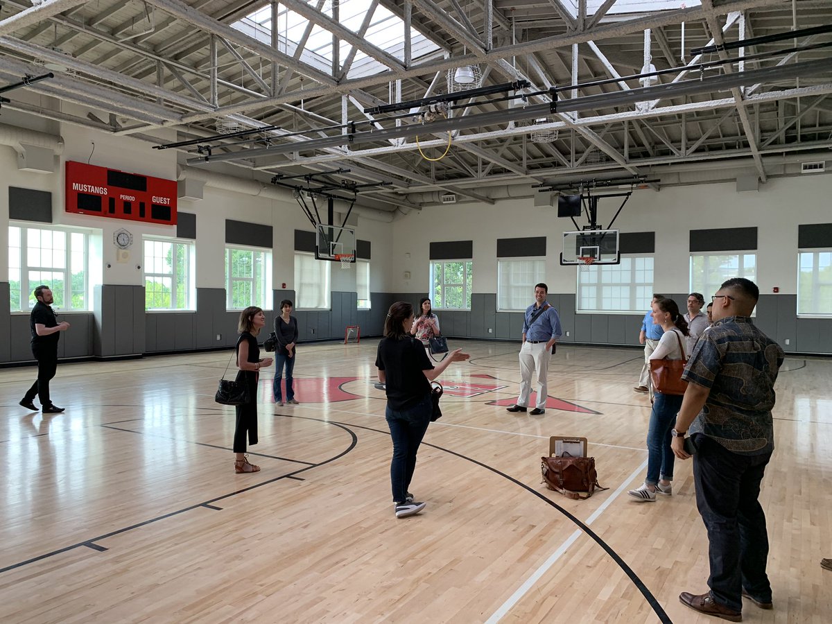 DCCAE's tweet photo. SO to @STUDIOSArch @McnBuildDC for the fantastic @WashingtonDCAIA tour of @MacFarlandMS! 

#K12Design #21stCenturySchools https://t.co/j0sH676Efx