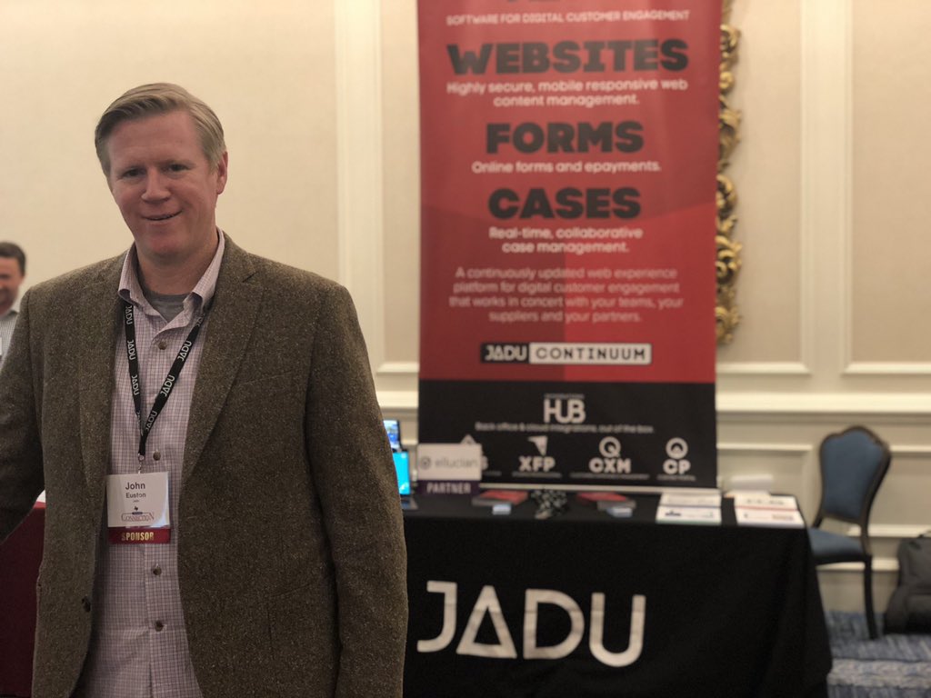 We’re supporting the <a href="/EllucianInc/">Ellucian</a> #Texas Connection Consortium User Group here in San Antonio today &amp; tomorrow. If you are here, stop by! If not, you’re missing a great conf and a beautiful city!!
#ellucian #ethos #highered #highereducation #digitaltransformation #forms #wcm #cxm