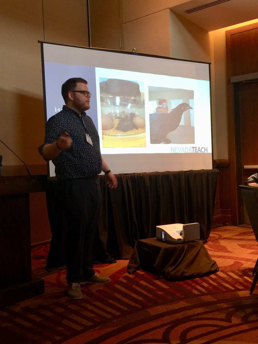 Alisa and Noah both presented at the #uteachconf19 on bringing agriculture science to your classroom. #uteachnation #NevadaTeach #AgintheClassroom #teachAg