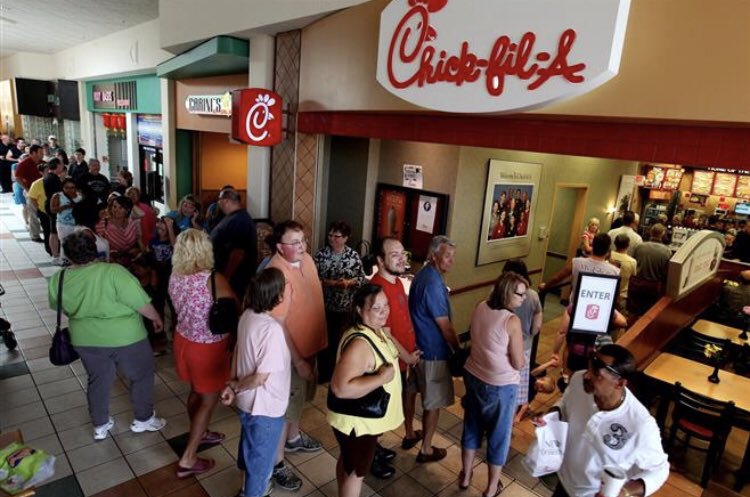 Remember when the only chick fil a in Wisconsin was at regency. 262 knew chick fil a was the shit before it blew up💯💯