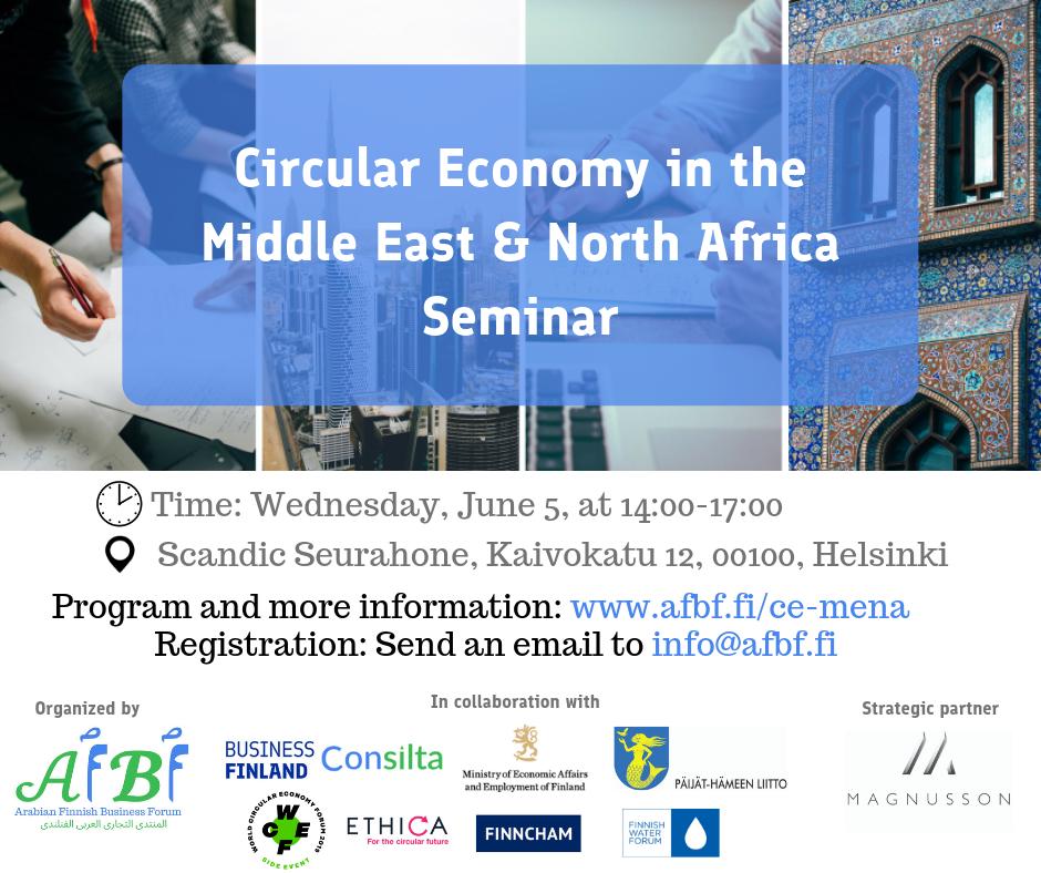 krm3li's tweet photo. There are few seats left .Register now and join us to know about circular economy opportunities in the MENA region.
Program &amp; more information: https://t.co/DUkm3OA7Rp
Registration link:  https://t.co/iNqZd5nTnv
#circulareconomy #kiertotalous #WCEF2019 #WCEF https://t.co/02O6ZTnSbD