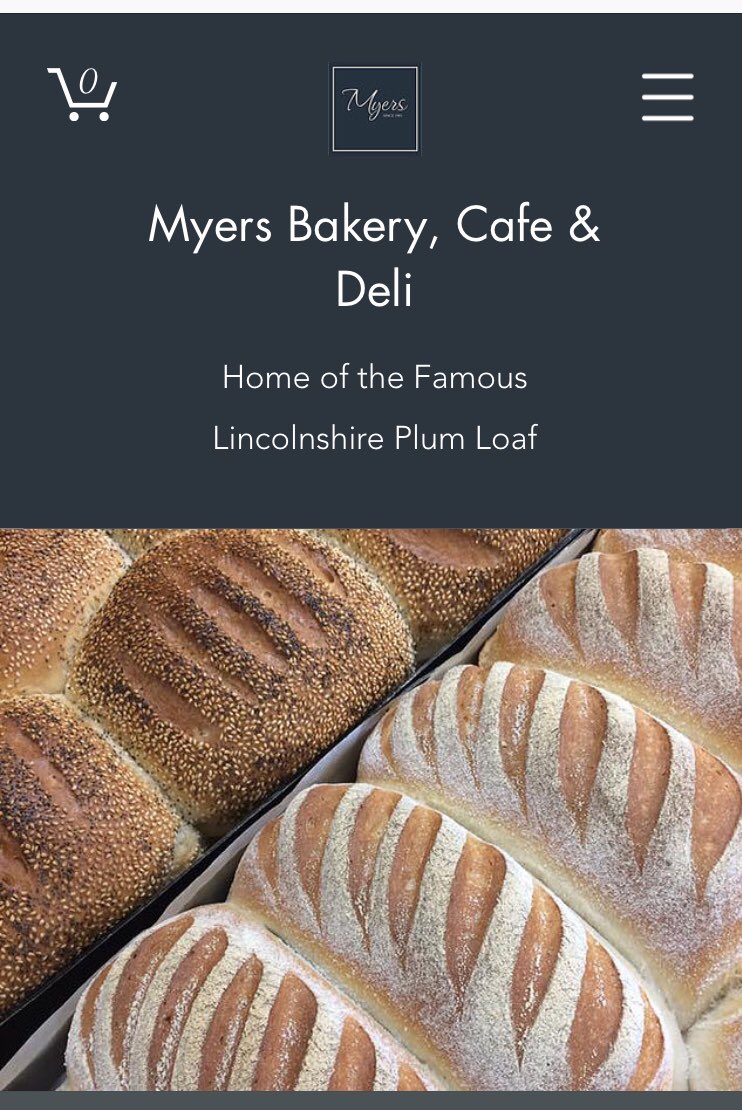 Our brand new website is now online at myersbakery.co.uk. Hope you all like what you see. Still more details to add, so stay tuned for updates. #website #craftbakers #cafe #deli #cheeseshop #plumbread #horncastle #lincolnshire