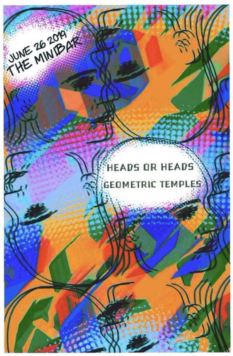 headsorheads's tweet photo. Catch me at @miniBarKC June 26 with Geometric Temples https://t.co/OYP9CfJ2l5